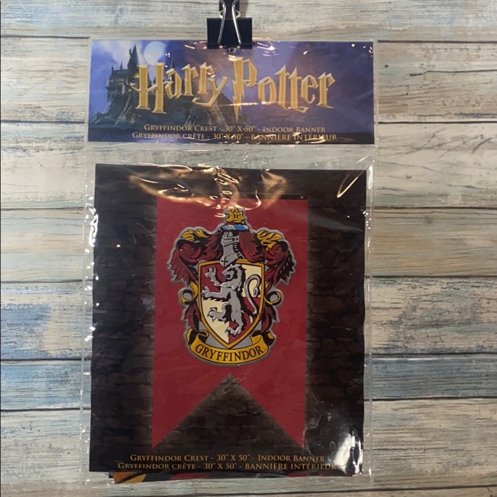 Harry Potter Gryffindor Crest, Indoor Banner.